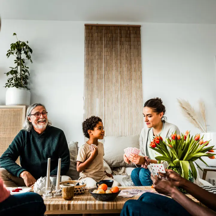 Fler generationer umgås.